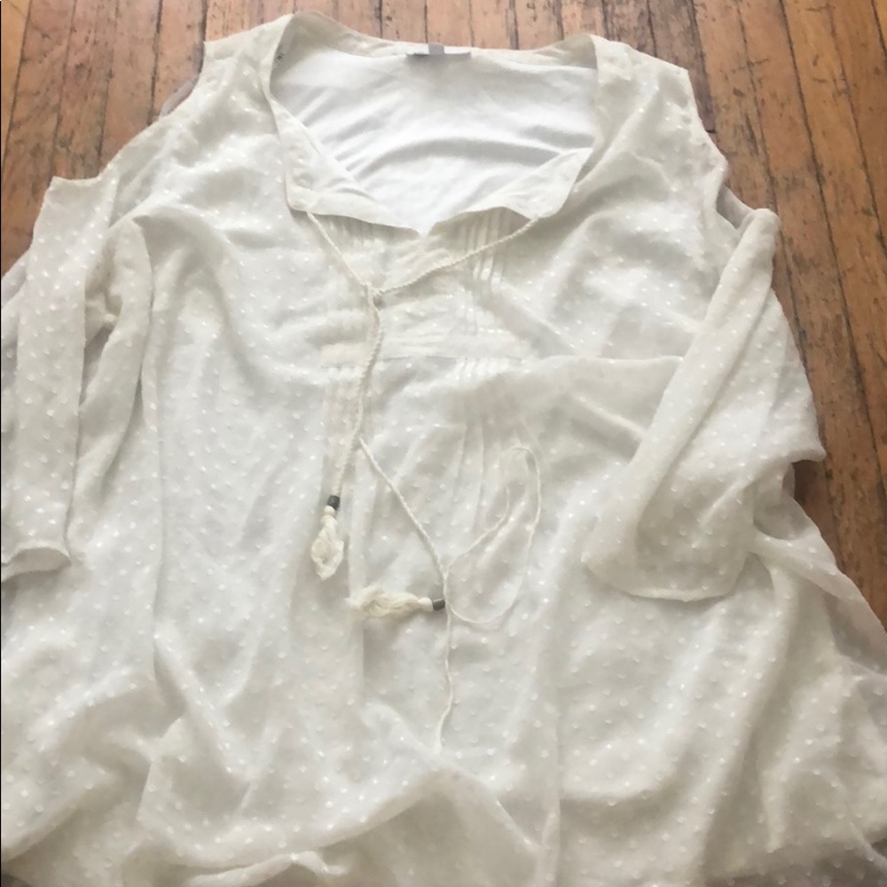 Cold Shoulder Tunic